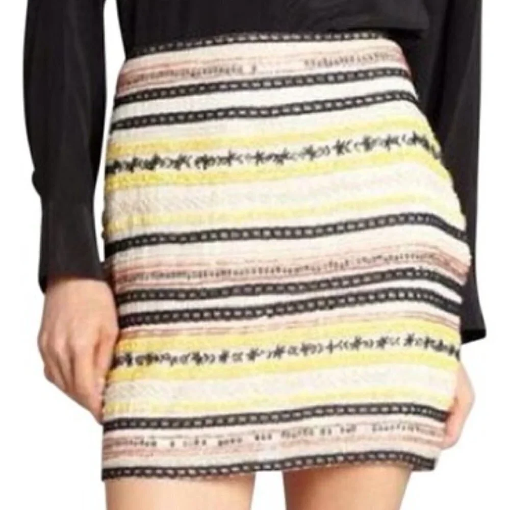 Willow & Clay Beaded Mini Skirt | 12